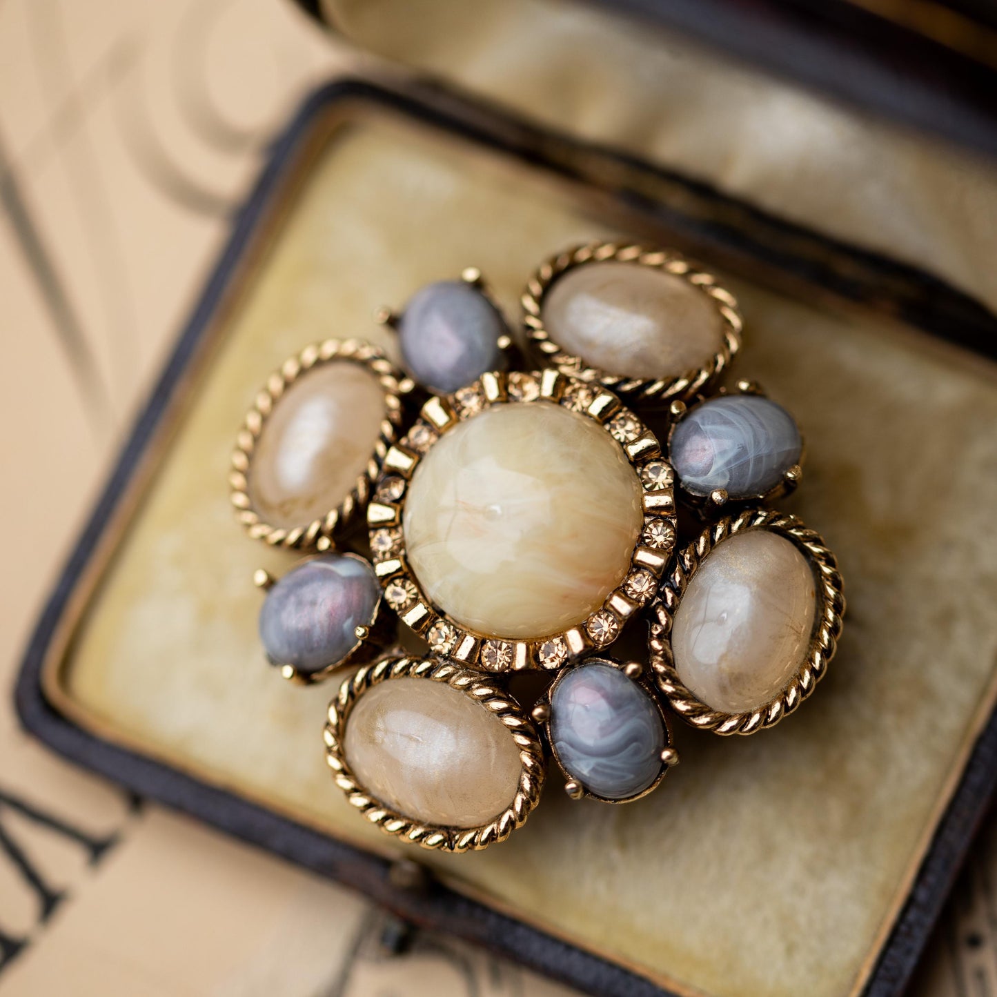 Vintage Brooch Gold Pin Ciner Estate Jewelry