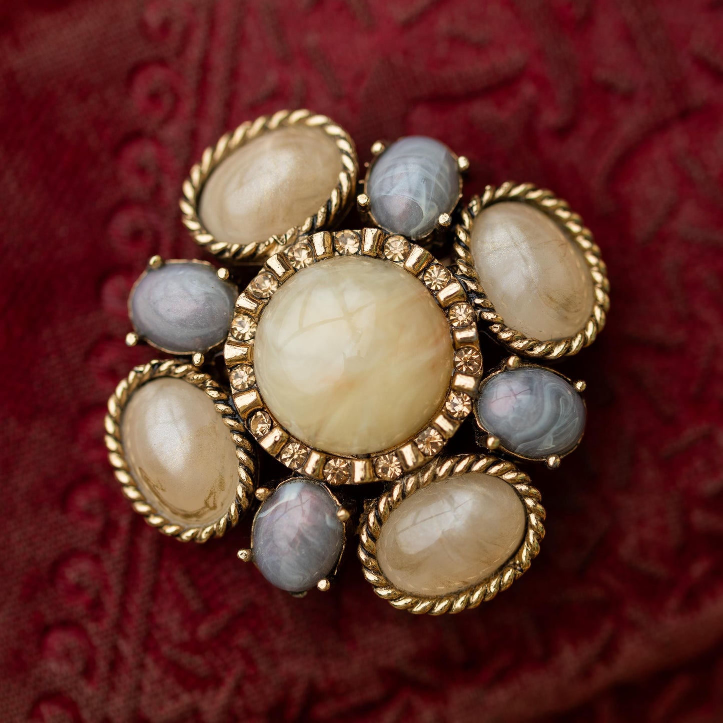 Vintage Brooch Gold Pin Ciner Estate Jewelry