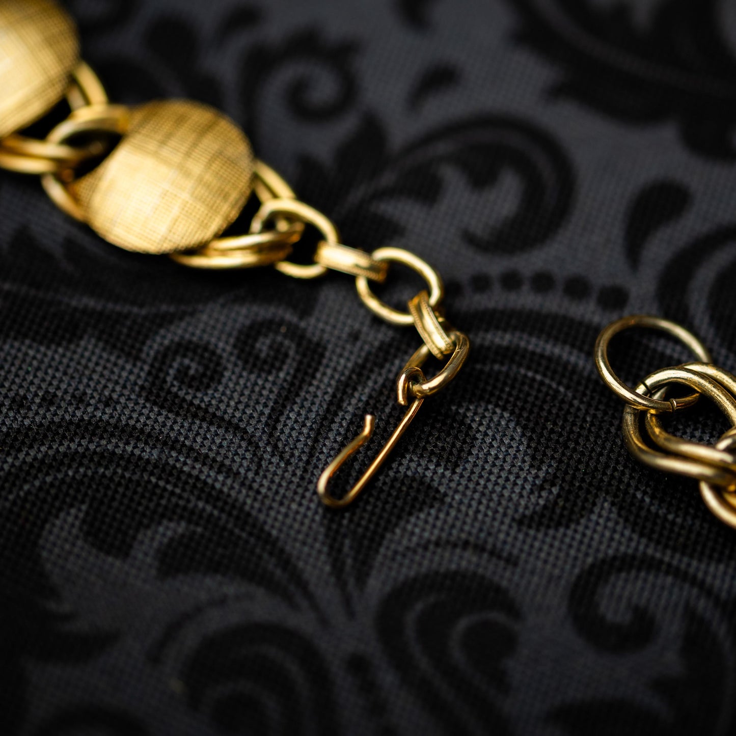 Gold Tone Jewelry Set Costume Vintage Estate