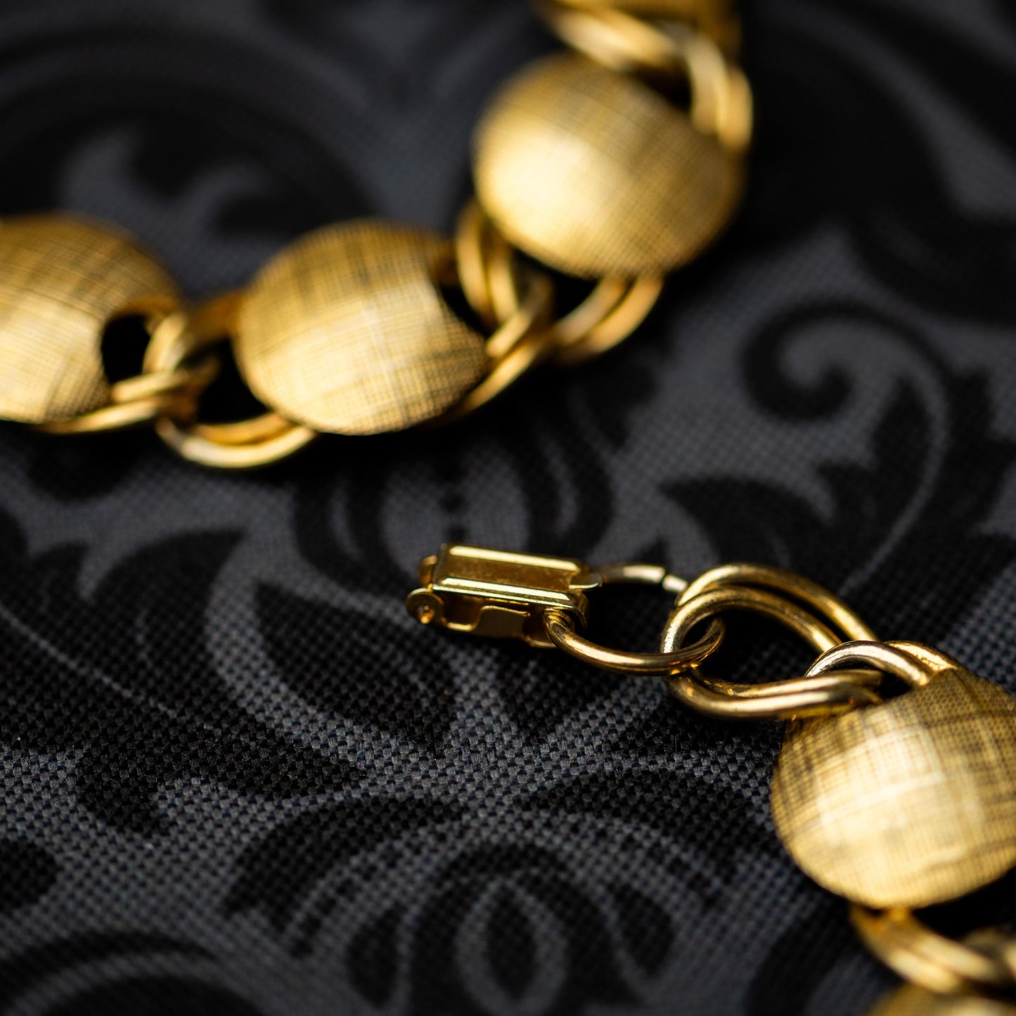 Gold Tone Jewelry Set Costume Vintage Estate