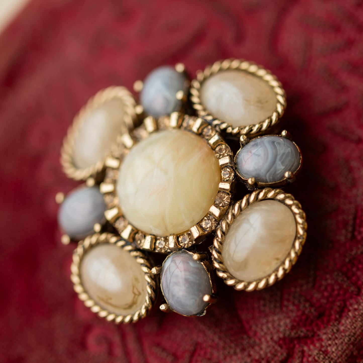 Vintage Brooch Gold Pin Ciner Estate Jewelry