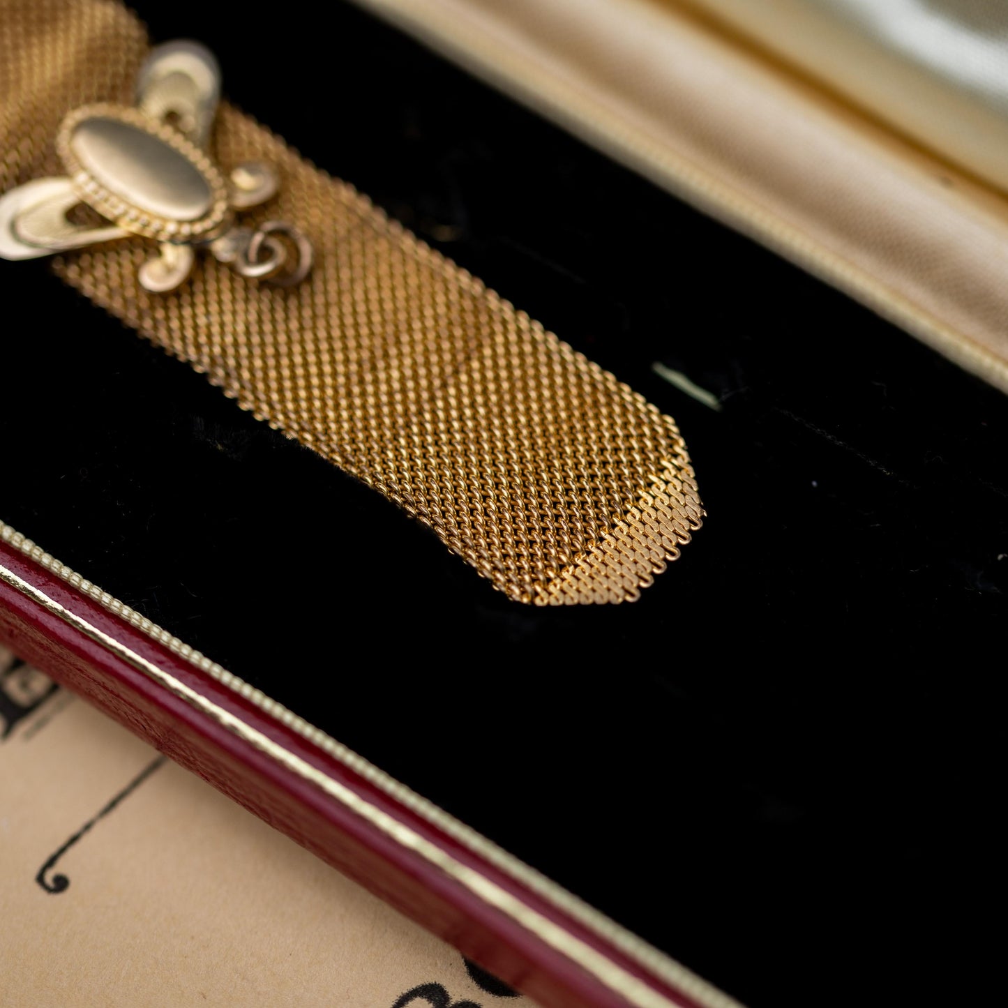 Pocket Watch Fob Gold Filled Chain Victorian Style Vintage Estate Jewelry