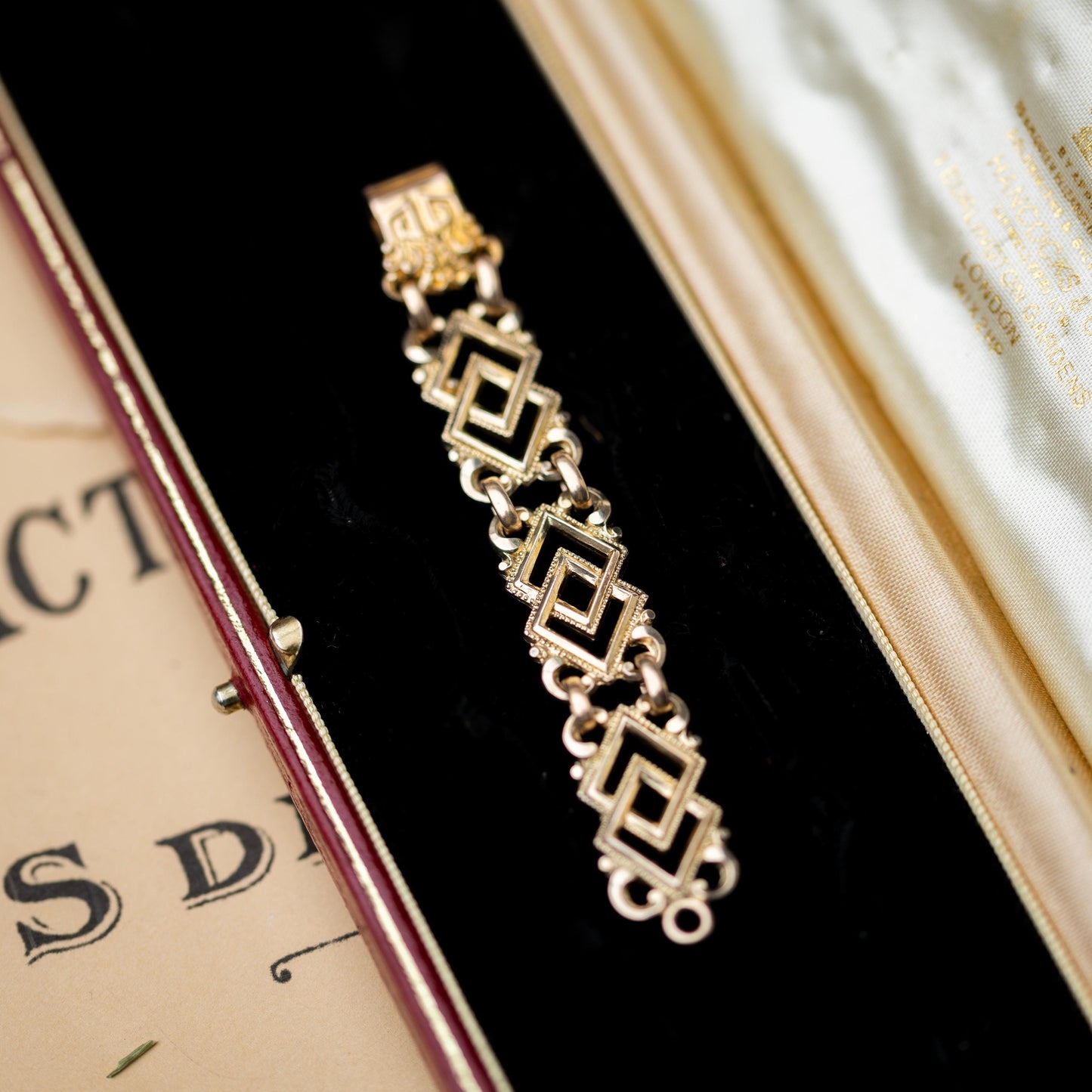 Gold Filled Watch Fob Pendant Chain Vintage Pocket Accessory Estate Jewelry