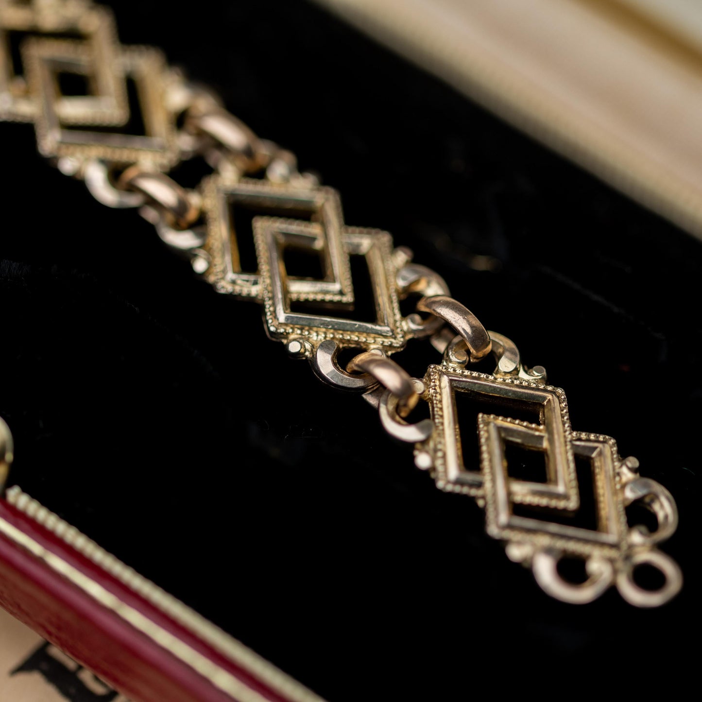 Gold Filled Watch Fob Pendant Chain Vintage Pocket Accessory Estate Jewelry